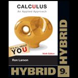 Calculus Applied Approach, Hybrid Edition