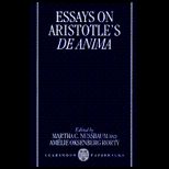 Essays on Aristotles De Anima