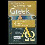 Elements of New Testament Greek   With CD