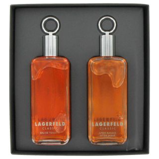 Lagerfeld for Men by Karl Lagerfeld, Gift Set   4.2 oz Eau De Toilette Spray + 4