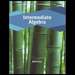 Math012 Intermediate Algebra CUSTOM PKG. <