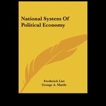 National System Of Political Economy