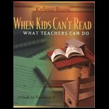 When Kids Cant Read, What Teachers Can