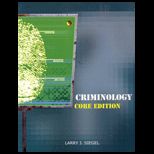 Criminology The Core (Custom)
