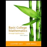 Basic Mathematics Through Application   With Access
