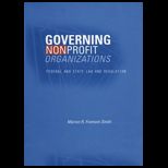 Governing Nonprofit Organizations  Federal and State Law and Regulation