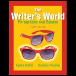 Writers World  Paragraphs and Essays   With Access