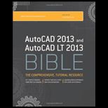 AutoCAD 2013 and AutoCAD Lt 2013 Bible