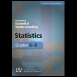 Developing Essential Understanding of Statistics for Teaching Mathematics in Grades 6 8