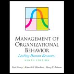 Management of Organizational Behavior Leading Human Resources