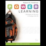 P.o.w.e.r. Learning Strategies for Success in College and Life