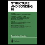 Structure and Bonding Coordinaion Chemistry