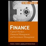Finance Capital Markets, Financial Management, and Investment Management