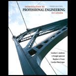 Intro. to Profess. Engineering in Canada
