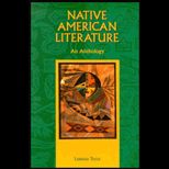 Native American Literature  An Anthology