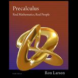 Precalculus Real Mathematics, Real People