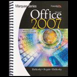 Marquee Series  Microsoft Office 2007   Windows XP Version   Package