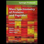 Mas Spectrometry of Proteins and Peptides