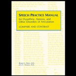 Speech Practice Manual