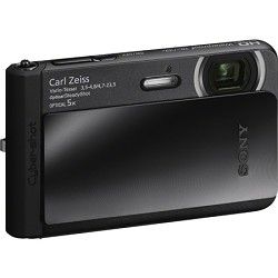 Sony DSC TX30/B Black 18.2MP Water, Dust, Freeze, and Shockproof Digital Camera