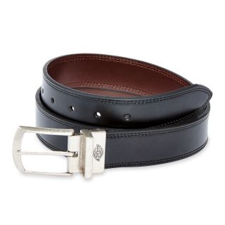 Dickies Reversible Leather Belt, Black/Brown, Mens