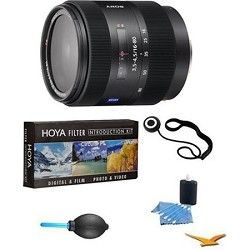 Sony SAL 1680Z Carl Zeiss Vario Sonnar T DT 16 80mm f/3.5 4.5 Lens w Hoya Filter