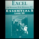 Excel for Windows 95 and Windows ., Level III   With 3.5 Disk