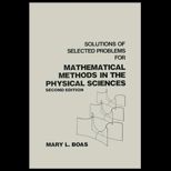 Mathematical Methods in the Physical Sciences (Student Solutions Manual)
