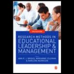 Research Methods in Educ. Leadership and 