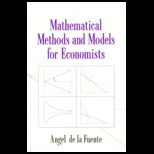 Mathematics Methods and Models for Economists