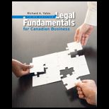 Legal Fundamentals for Canadian Business (Canadian)