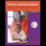 Effective Teaching Methods  Research Based Practice
