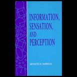 Information, Sensation, and Perception