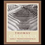 Thomas Calculus, Early Transcendentals Part 1 Update and Access