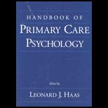 Handbook of Primary Care Psychology