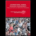 International Human Resource Management  Policy and Practice for Multinational Enterprises