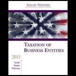 South Western Taxation of Business, 2013 Prof. With CD