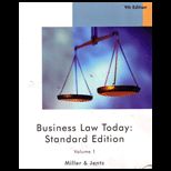 Business Law Today Stud. Edition (Custom)