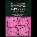 Situational Functional Japanese, Volume 1  Notes