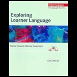 Exploring Learner Language   With DVD