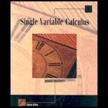 Single Variable Calculus CUSTOM<