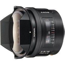 Sony SAL16F28   16mm f2.8 Fisheye Lens