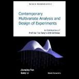 Contemporary Multivariate Analysis and Design of Experiments