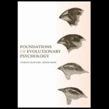 Foundations of Evolutionary Psychology
