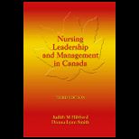 Nursing Leadership and Management in Canada