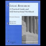 Legal Research  A Practical Guide and Self Instructional Workbook