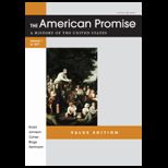 American Promise Value Edition, Volume I
