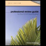 Prof. Review Guide for Ccs P 2013 Edition   With CD