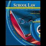 School Law  California Perspective   With CD