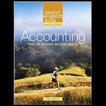 Accounting  Tools for Business Decision Package